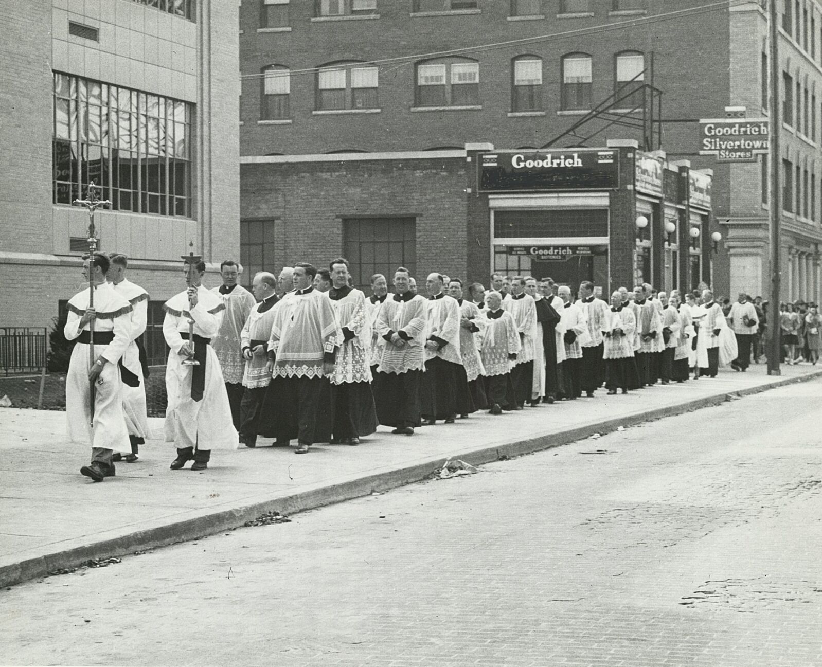 Conaty Memorial Building dedication, Oct. 5, 1942